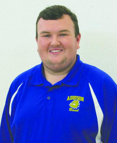 Garrett McCurley was hired effective June 11, as the new band director at Addison High.